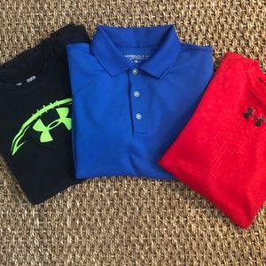 Lot of Boys Small Nike Under Armour Short Sleeve